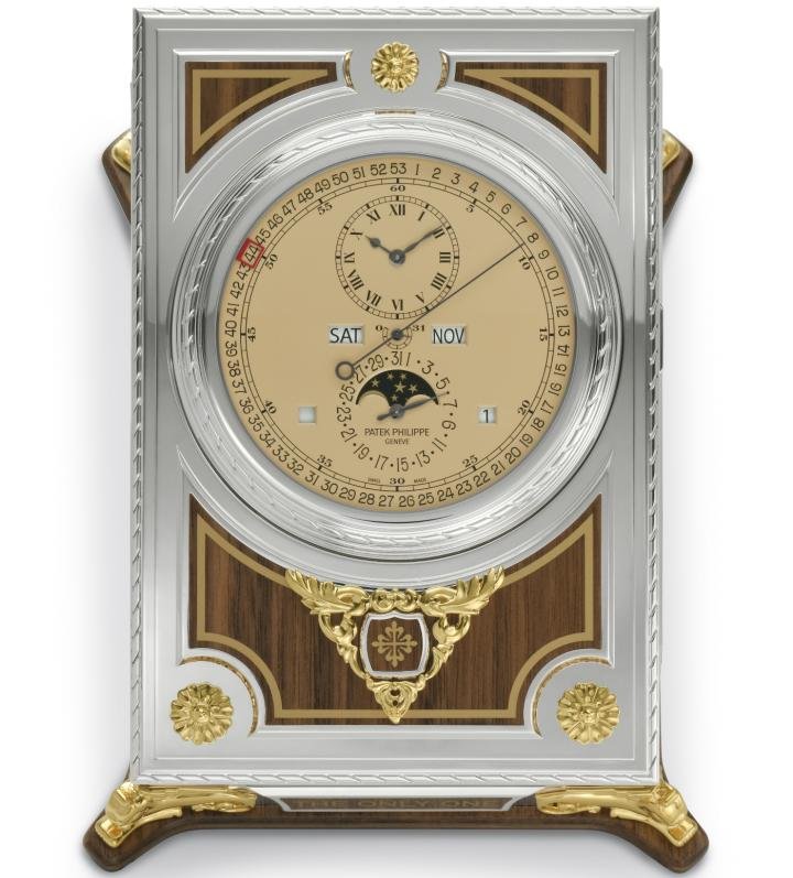 Patek Philippe's Complicated Desk Clock fetches CHF 9.5 million at Only Watch 2021