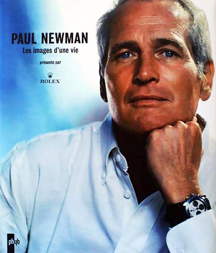 Paul Newman and his Rolex Daytona
