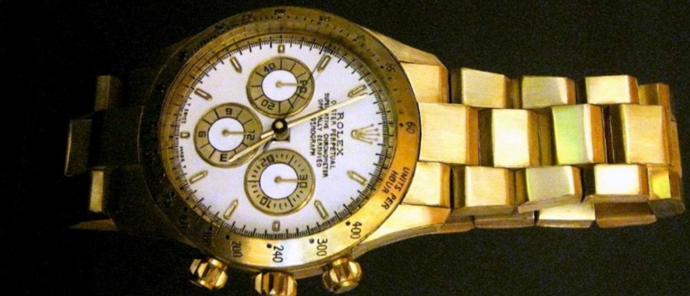 The real deal? Check out this amazing Rolex made of paper 