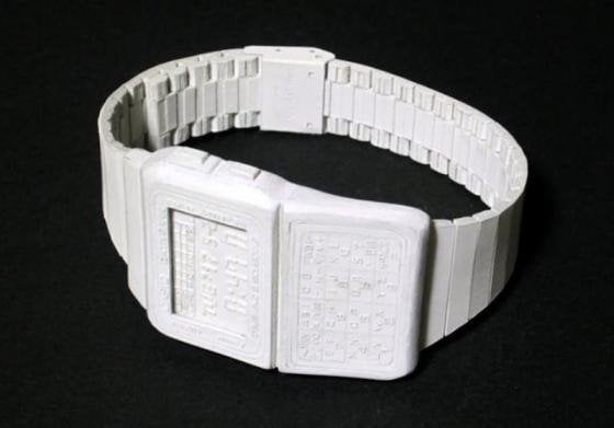 The real deal? Check out this amazing Rolex made of paper 