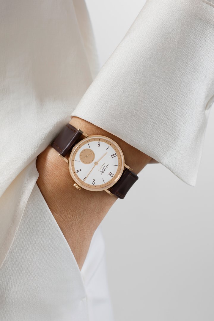 Nomos Tangente anniversary edition in rose gold