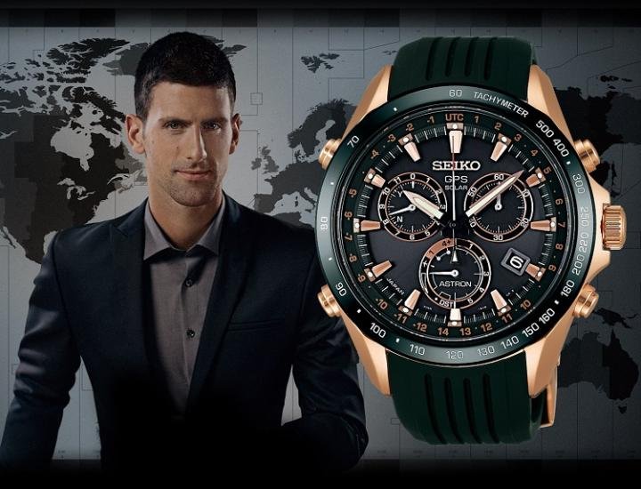 The Novak Djokovic inspired Seiko Astron GPS Solar 
