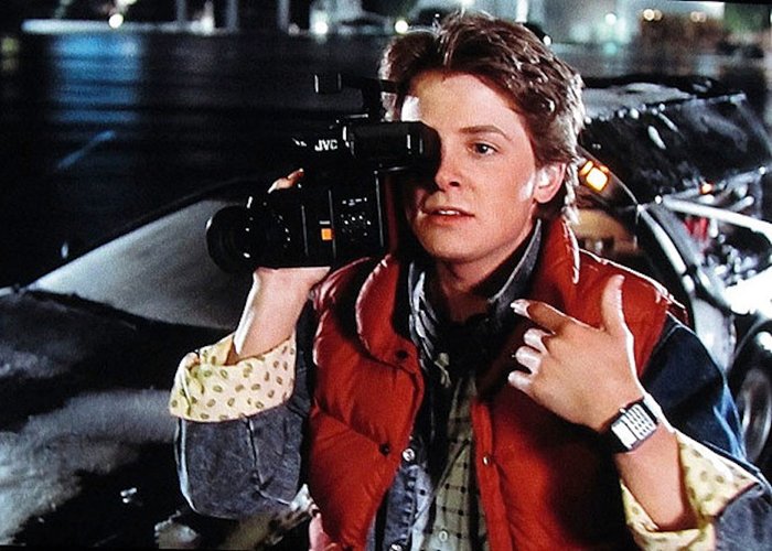 Marty McFly in the movie ‘Back to the future'