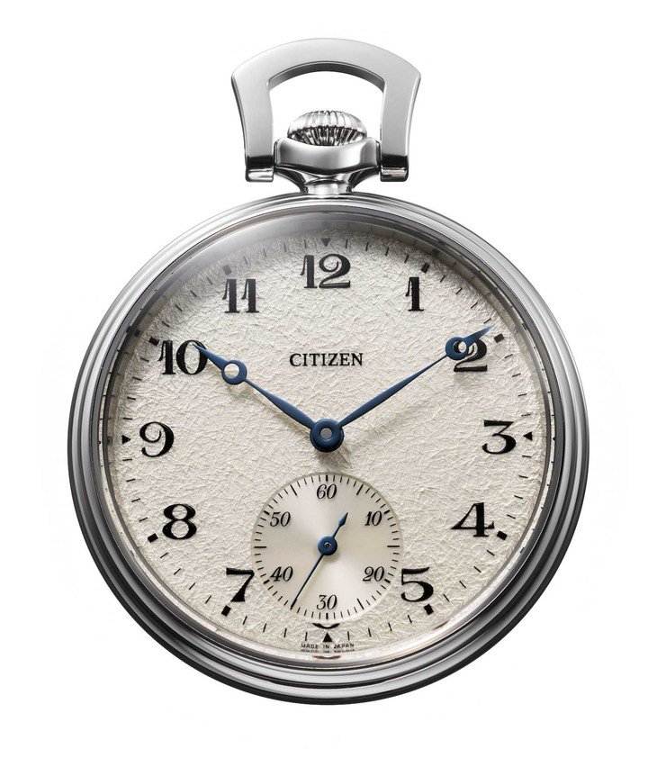 Citizen celebrates centenary with original pocket watch