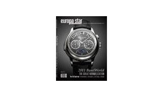 En couverture d'Europa Star numéro d'Avril 2/2011: Patek Philippe - Que cache la “Référence 5208P”?
