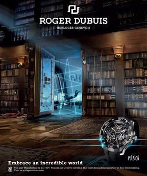 New Advertising Campaign for Roger Dubuis