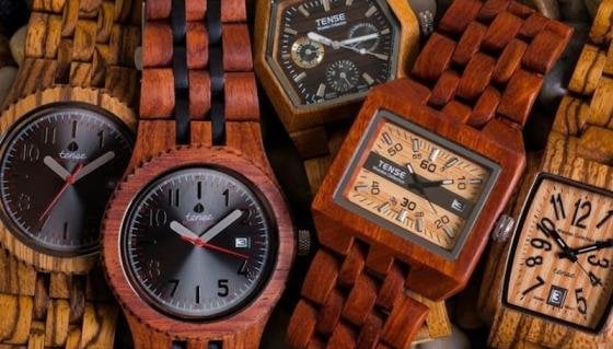 Tense Wooden Watches from a very chill place