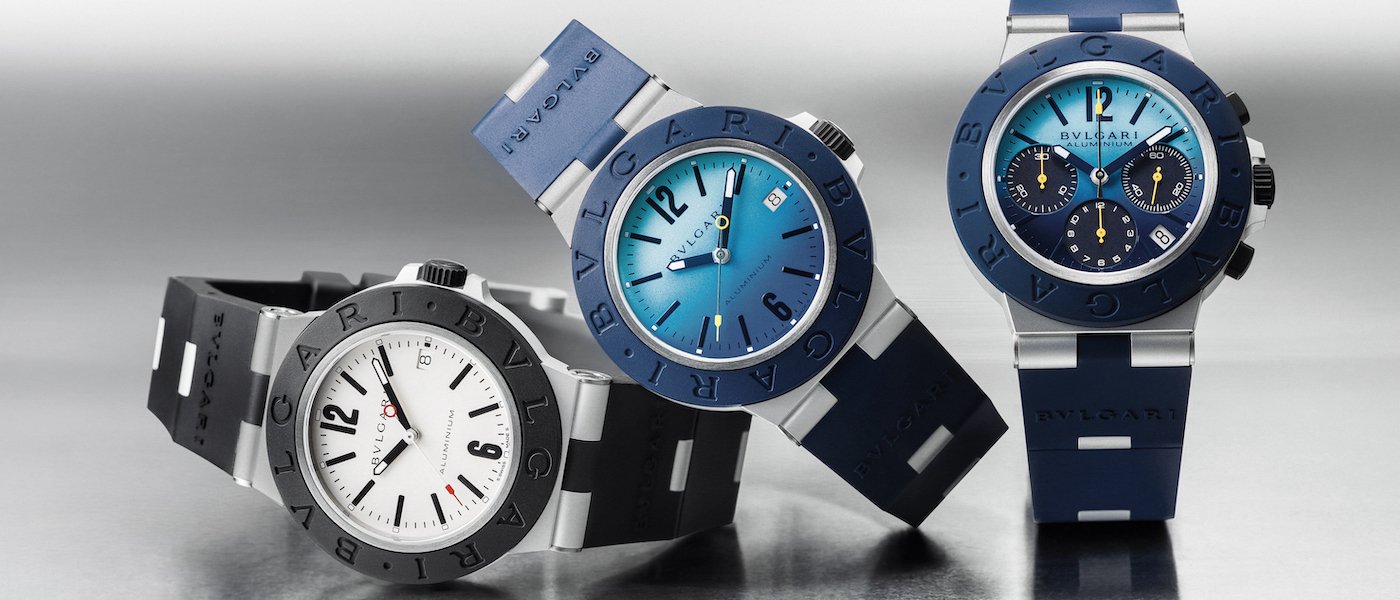 Bulgari introduces new Aluminium timepieces