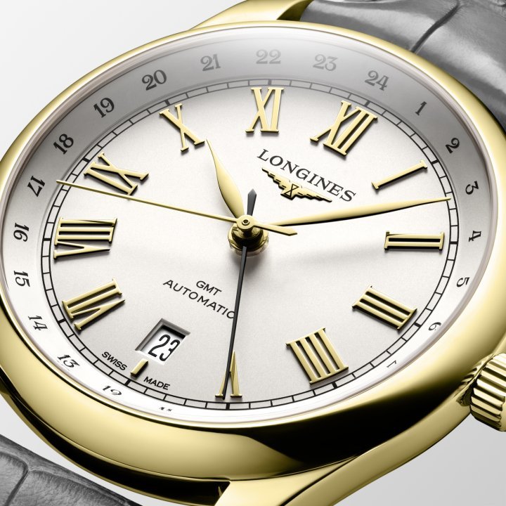 New: GMT models in gold in the Longines Master Collection