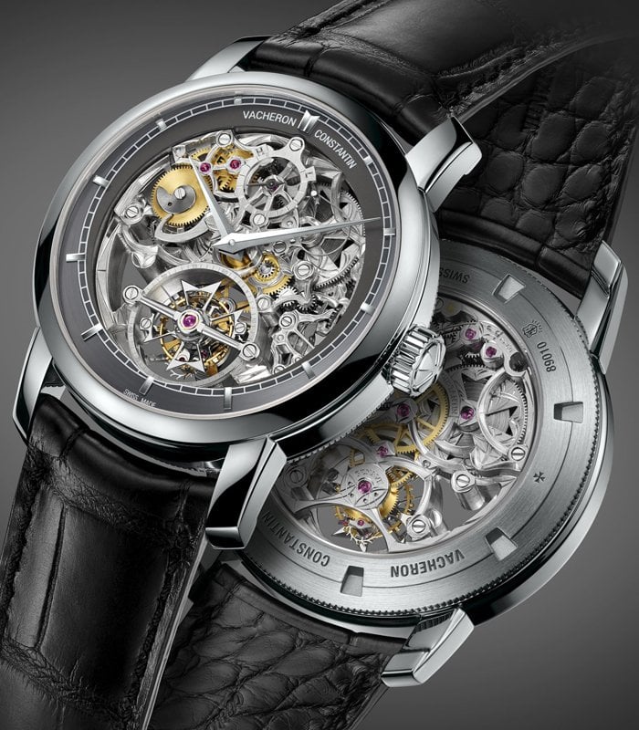 The new Patrimony Traditionnelle 14-day tourbillon openworked by Vacheron Constantin