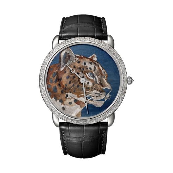 Cartier watches ablaze with animal colours
