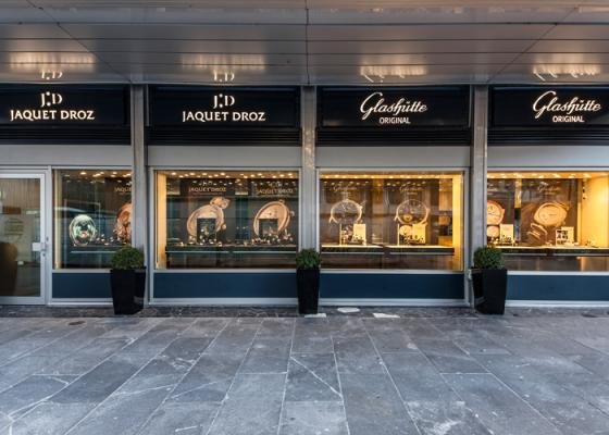 Glashütte Original & Jaquet Droz Open Shared Boutique in Geneva