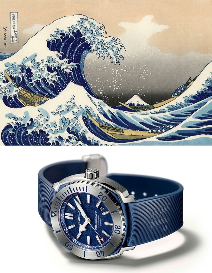 New Aquascope timepiece by JeanRichard, to celebrate 150 years of Swiss-Japanese diplomatic relations
