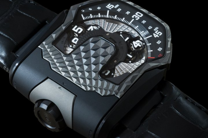The UR-T8 Transformer, a watch with multiple faces