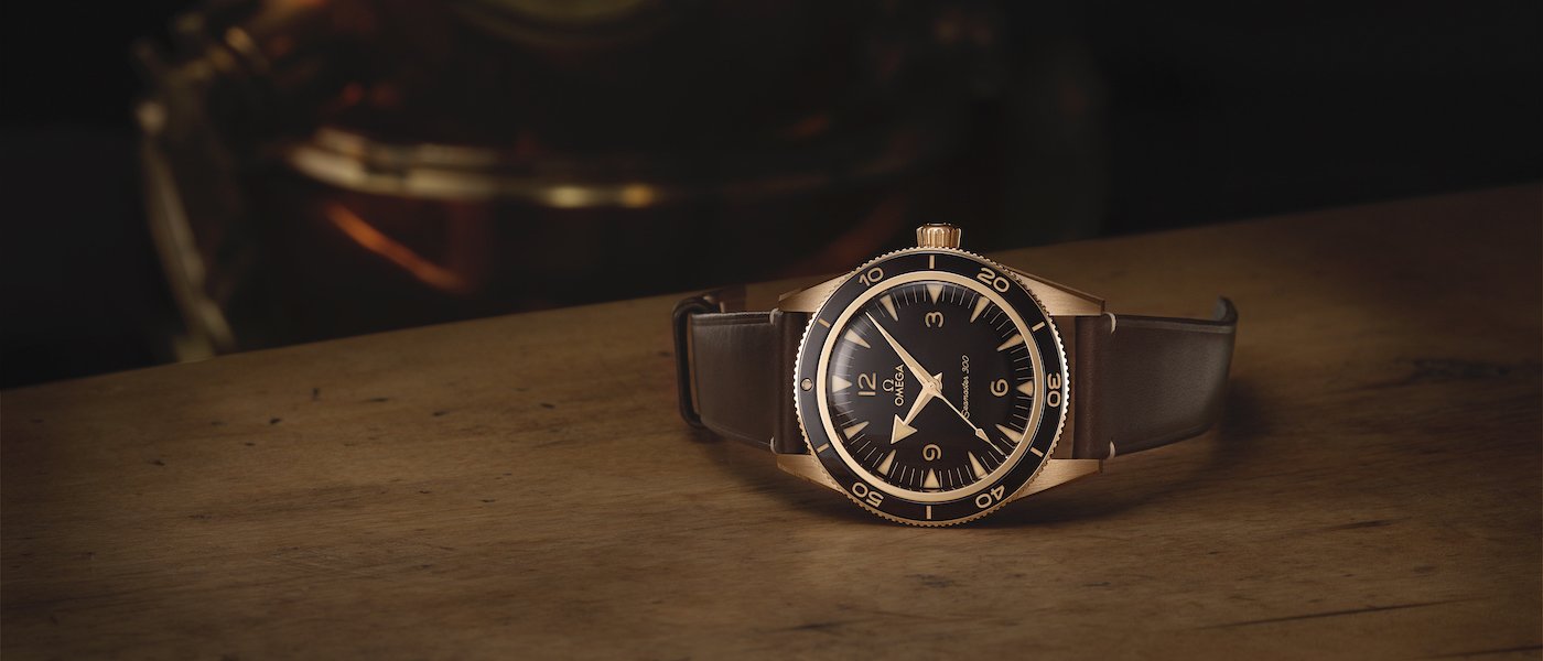 Introducing Omega's new Seamaster 300, including Bronze Gold