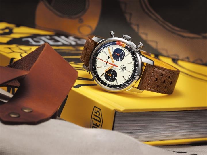 The Top Time Deus timepiece was launched in partnership with Australian lifestyle brand Deus Ex Machina, in line with Breitling's concept of ‘casual luxury'.