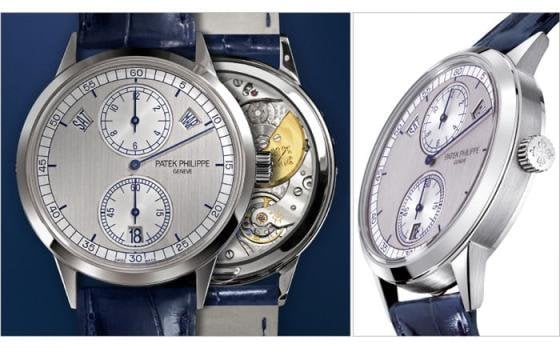 The first Patek Philippe watch with a regulator dial