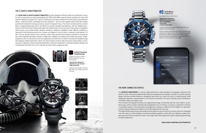 CASIO combines traditional Japanese craftsmanship with cutting-edge technology