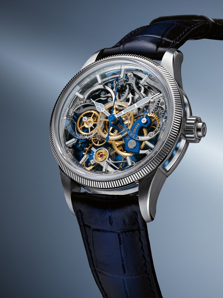Montblanc lets the light shine into its Unveiled Minerva Monopusher Chronograph with new sapphire windows in the caseband and an aesthetically reworked movement.