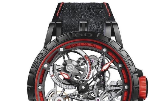 Roger Dubuis burns rubber with the Excalibur Spider Pirelli