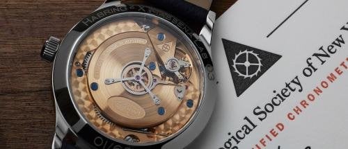 HSNY introduces its Chronometer Certification Program