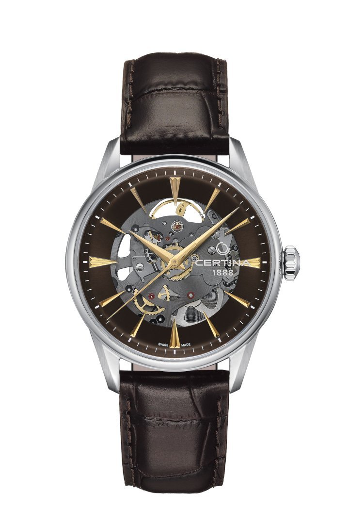 The new Certina DS-1 Skeleton: designed with light in mind 