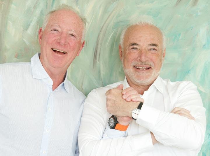 Brothers André and Ronnie Bernheim, co-owners of the Mondaine Group
