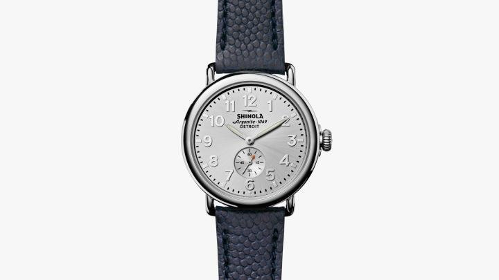 The Runwell 41mm Silver Watch
