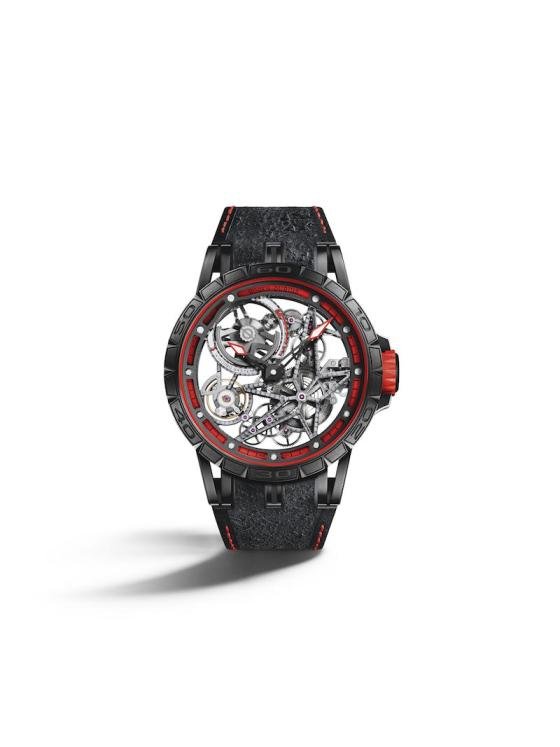 Roger Dubuis burns rubber with the Excalibur Spider Pirelli