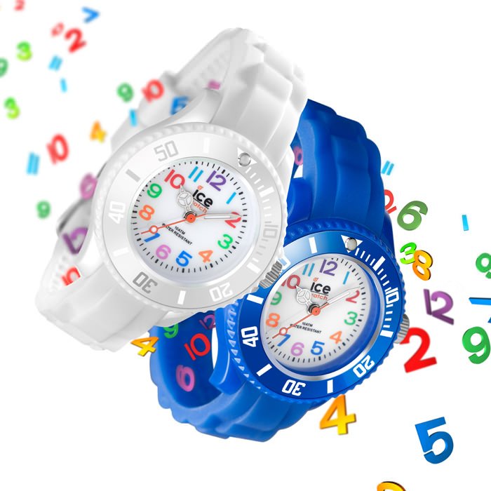 Ice-Watch's Ice-Mini in White & Blue