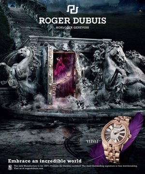 New Advertising Campaign for Roger Dubuis