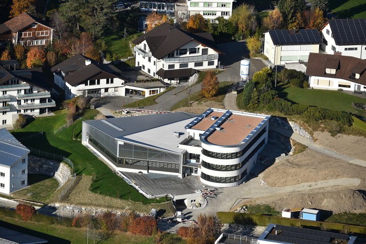 The business premises of RC Tritec and LumiNova Switzerland SA, in Teufen. ©RC Tritec