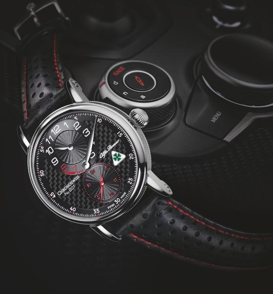 Chronoswiss and Alfa Romeo rev up partnership with a limited edition timepiece