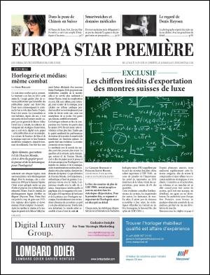 Europa Star Première - Mars/Avril n°2-2015