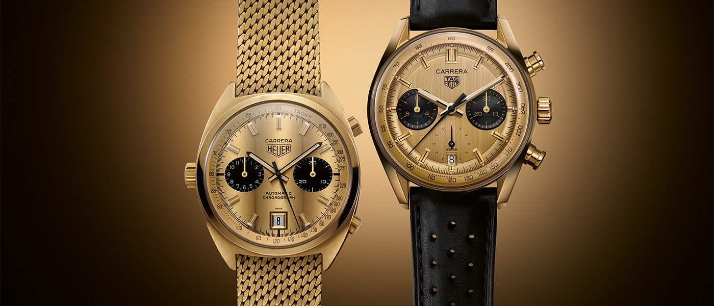TAG Heuer Carrera Chronograph: golden times
