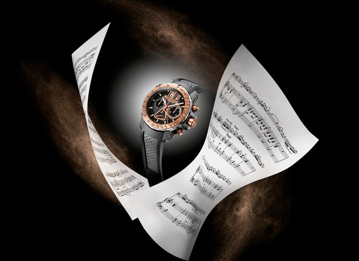 Part of the sales revenue from this Raymond Weil watch will be donated to the improvement of cancer treatment among children