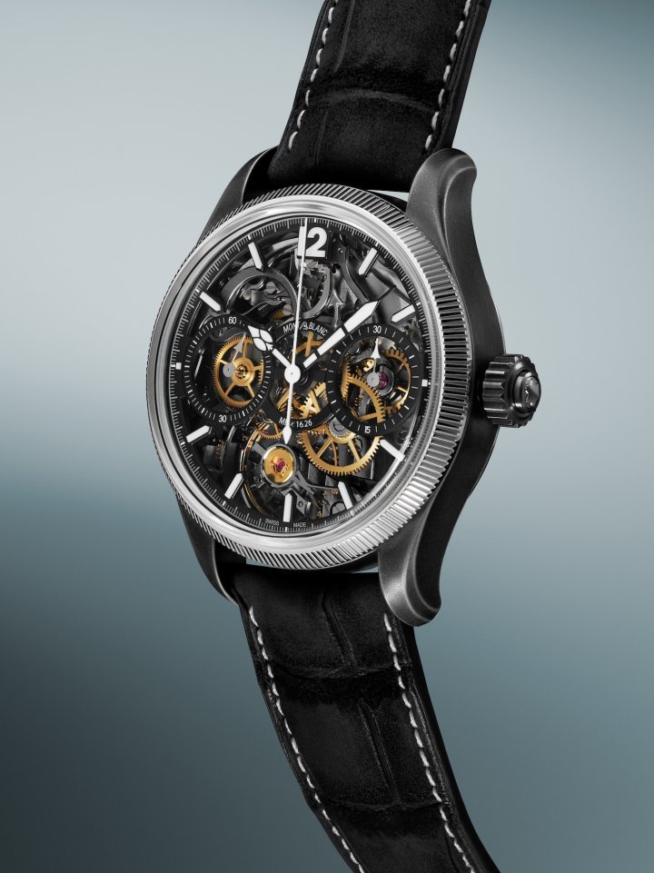 1858 The Unveiled Secret Minerva Monopusher Chronograph Limited Edition