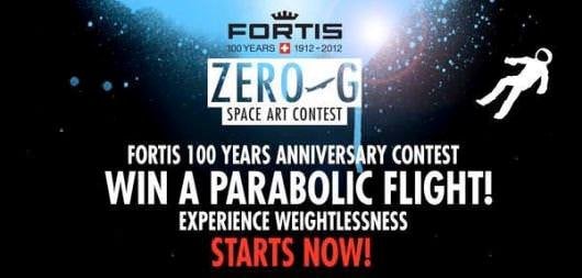Fortis Celebrates 100th Anniversary Year with first Zero-G Space Art Contest