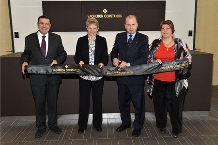 The inauguration of the new Vacheron Constantin manufacturing facility in Le Brassus
