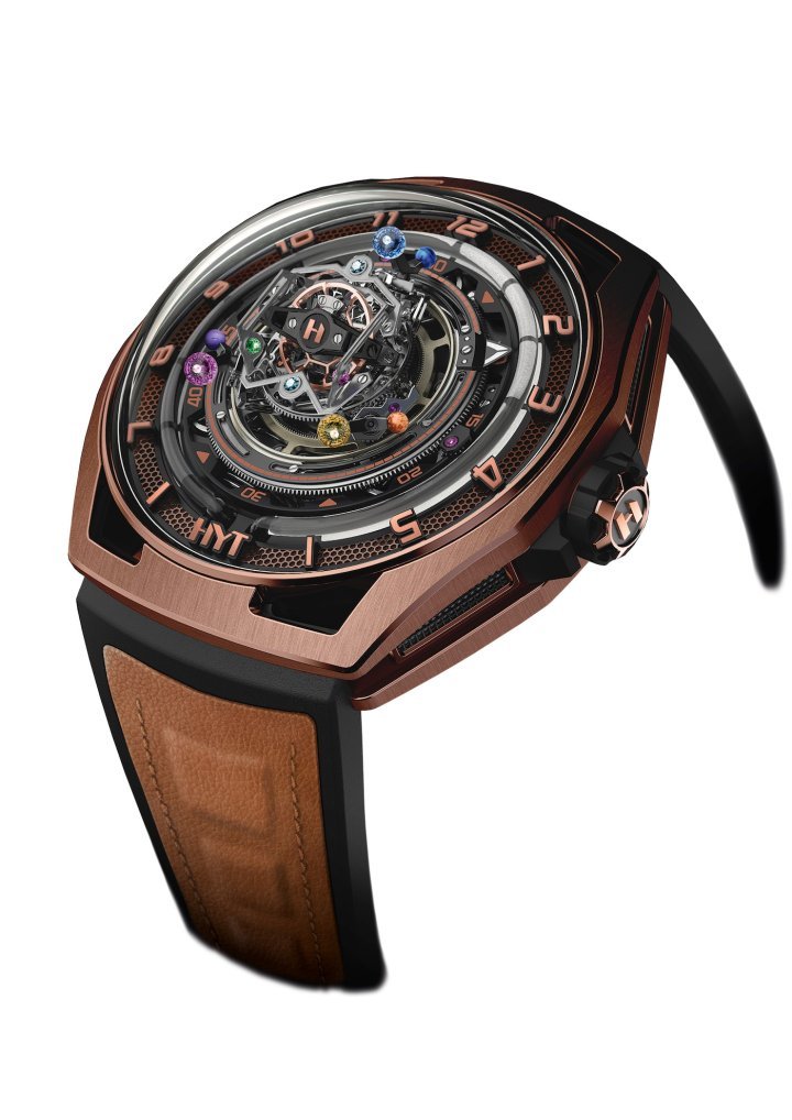 HYT presents the Conical Tourbillon Infinity Sapphires limited edition