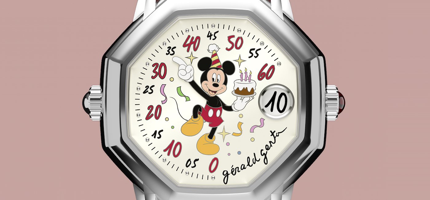 Gérald Genta presents the Mickey Mouse Minute Repeater for its debut at Only Watch 2023