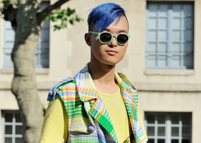 Fashion blogger Peter Xu
