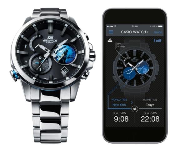 SPOTLIGHT - Casio EDIFICE EQB-600 Smartphone Link Series: The World at Your Wrist