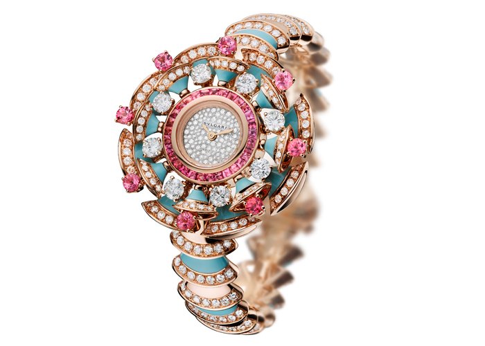 Diva High Jewellery watch by Bulgari