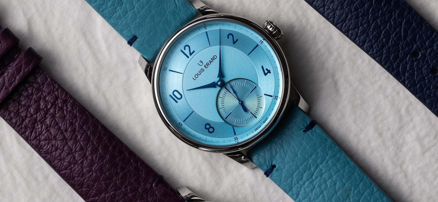 The Louis Erard Excellence Petite Seconde comes in new colours