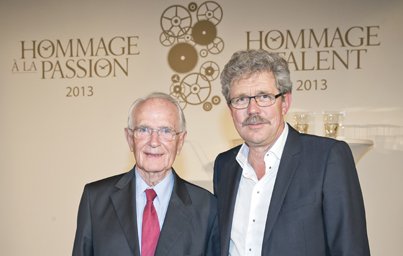 Walter Lange, left, and Jean-Marc Wiederrecht