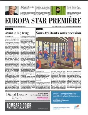 Europa Star Première - Mai/Juin n°3-2015