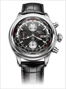 TRAINMASTER WORLDTIME CHRONOGRAPH by Ball Watch