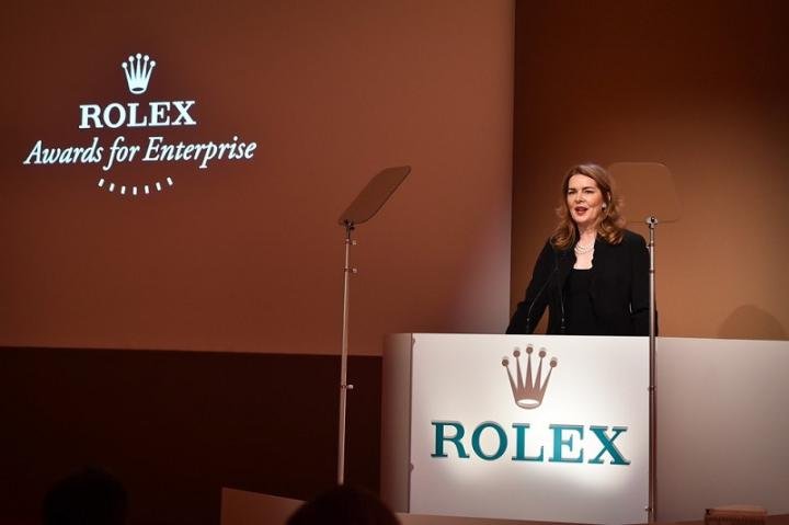 Rebecca Irvin, Head of Philanthropy, Rolex SA.