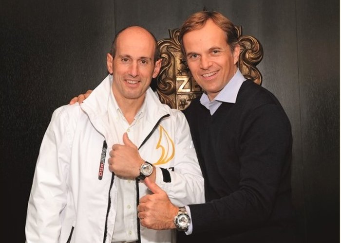 Augustín Zulueta (52 Super Series CEO) and Jean-Frédéric Dufour (Zenith President & CEO)